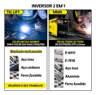 INVERSOR MMA 150 AMPERES - KAB 150 MICRO BIVOLT